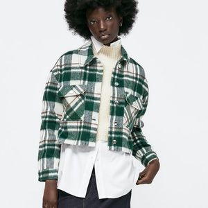 Zara plaid jacket